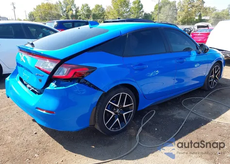 2024 Honda Civic Sport z USA, uszkodzony, nr VIN 19XFL2H80RE042793